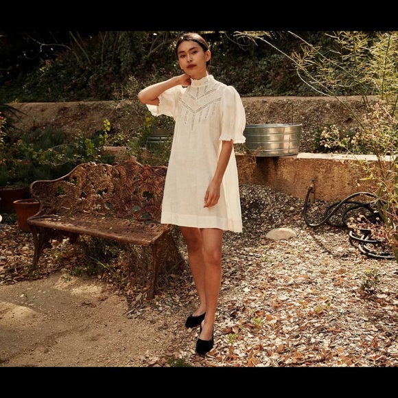 SOLD Doen Silvestra Dress Size Small S Himalayan Salt $358 - Picture 3 of 4